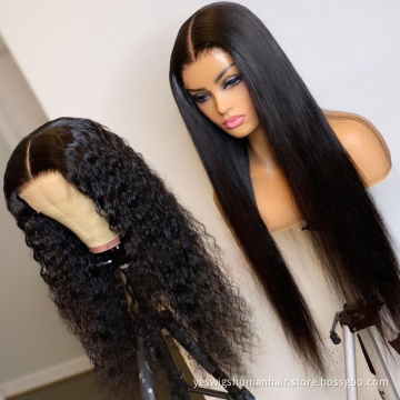 Yeswigs Full Hd Lace Front Wig Raw Peruvian Virgin Afro Kinky Curly Human Hair Cheap Lace Closure Wig For Black Women Human Hair